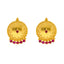 22K Yellow Gold & Ruby Radial Jewelry Set (27gm)