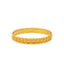 22K Yellow Gold Thin Bangle Set of 8 (89.1gm)