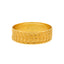 22K Yellow Gold Thin Bangle Set of 8 (89.1gm)