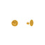 22K Yellow Gold Stud Earrings (3.2gm)