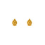 22K Yellow Gold Teardrop Stud Earrings (2.3gm)