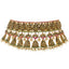 22K Antique Gold Lakshmi Choker Necklace (66.9gm)