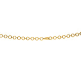 22K Yellow Gold & Gemstone Kanti Temple Necklace (44.1gm) | 
Our 22K Yellow Gold and Gemstone Kanti Temple Necklace has a unique design accentuated by gorgeo...