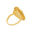 22K Yellow Gold Temple Ring (6.8gm)