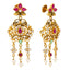 22k Yellow Gold Laxmi Temple Jewelry Set (55.5gm)