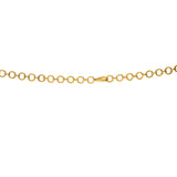 22K Gold & Gemstone Temple Necklace (44.9gm) | 
Pair this elegant 22k yellow gold and gemstone temple necklace with your favorite evening or for...