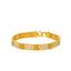 22K Gold & CZ Link Bracelet For Men (35gm)