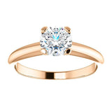 Classic Four Prong Solitaire Diamond Engagement Ring - Virani Jewelers | 