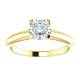 Classic Four Prong Solitaire Diamond Engagement Ring - Virani Jewelers | 