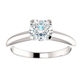 Classic Four Prong Solitaire Diamond Engagement Ring - Virani Jewelers | 