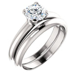 Classic Four Prong Solitaire Diamond Engagement Ring - Virani Jewelers | 