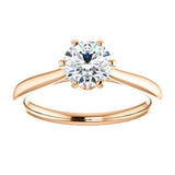 Classic Six Prong Solitaire Diamond Engagement Ring - Virani Jewelers | 