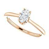 Classic Six Prong Solitaire Diamond Engagement Ring - Virani Jewelers | 