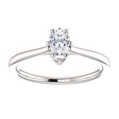 Classic Six-Prong Solitaire Diamond Engagement Ring