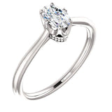 Classic Six Prong Solitaire Diamond Engagement Ring - Virani Jewelers | 