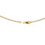 22K Yellow&White Gold Beaded Chain(10.5 gms)