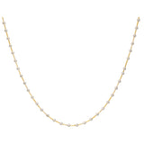 22K Two-Tone Gold 20in Chain (10.3 gms) | 
Pair this classic 22k two-tone gold chain from Virani has a stylish design that will pair well w...