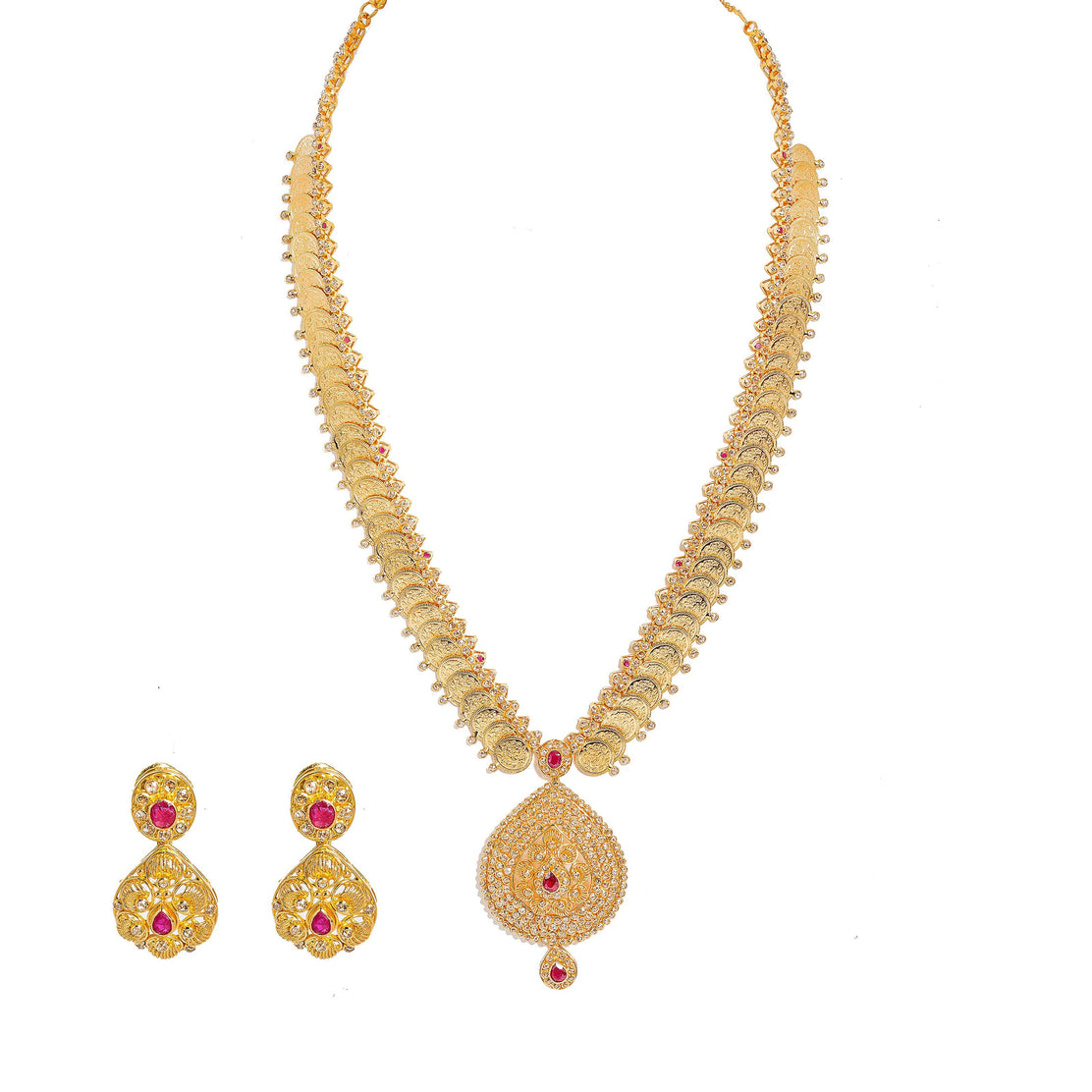 Fascinating Uncut Diamond Necklace - Indian Jewellery Designs