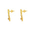 22K Yellow Gold Diamond Necklace & Earrings Set W/ 10.23ct Uncut Diamonds, Rubies, Laxmi Kasu & Fan Pendant - Virani Jewelers
