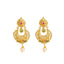22K Yellow Gold Diamond Necklace & Chandbali Earrings Set W/ 33.95ct Uncut Diamonds, Rubies, Emeralds, Pearls & Laxmi Kasu - Virani Jewelers