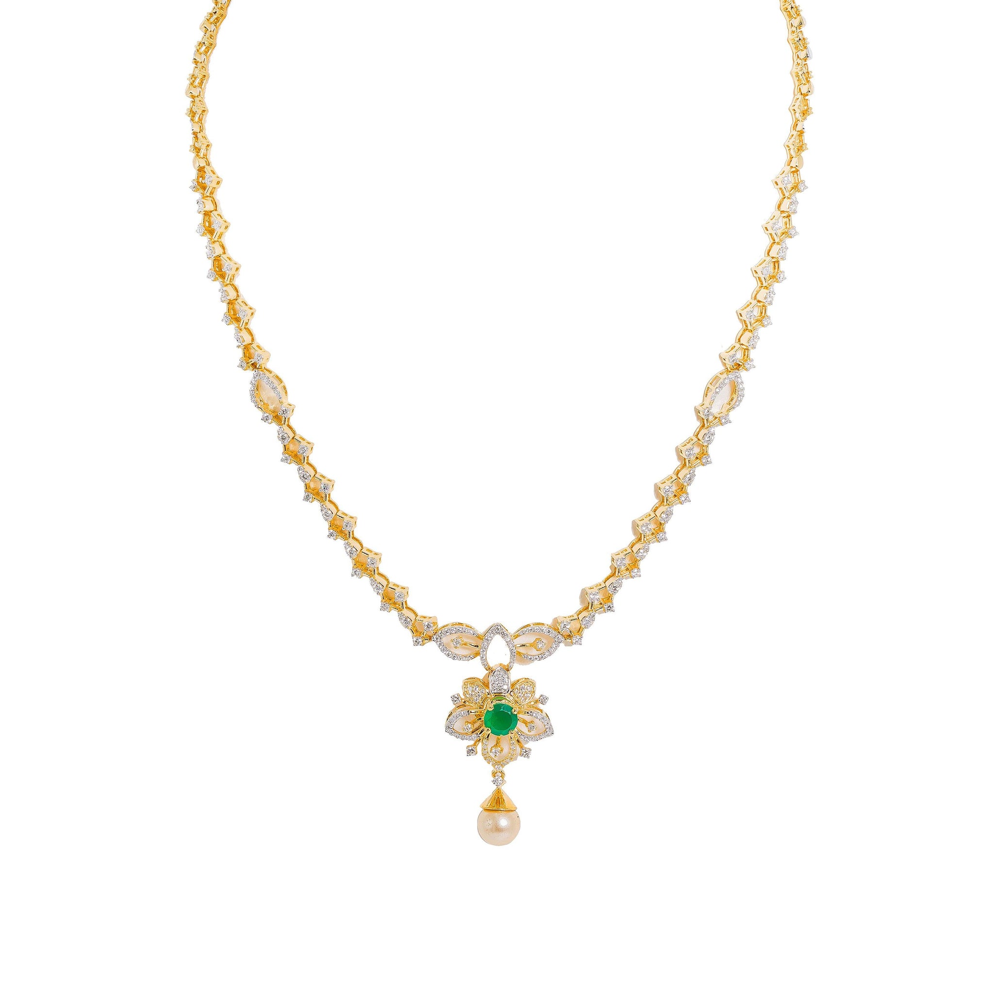Vvs diamond necklace cheap