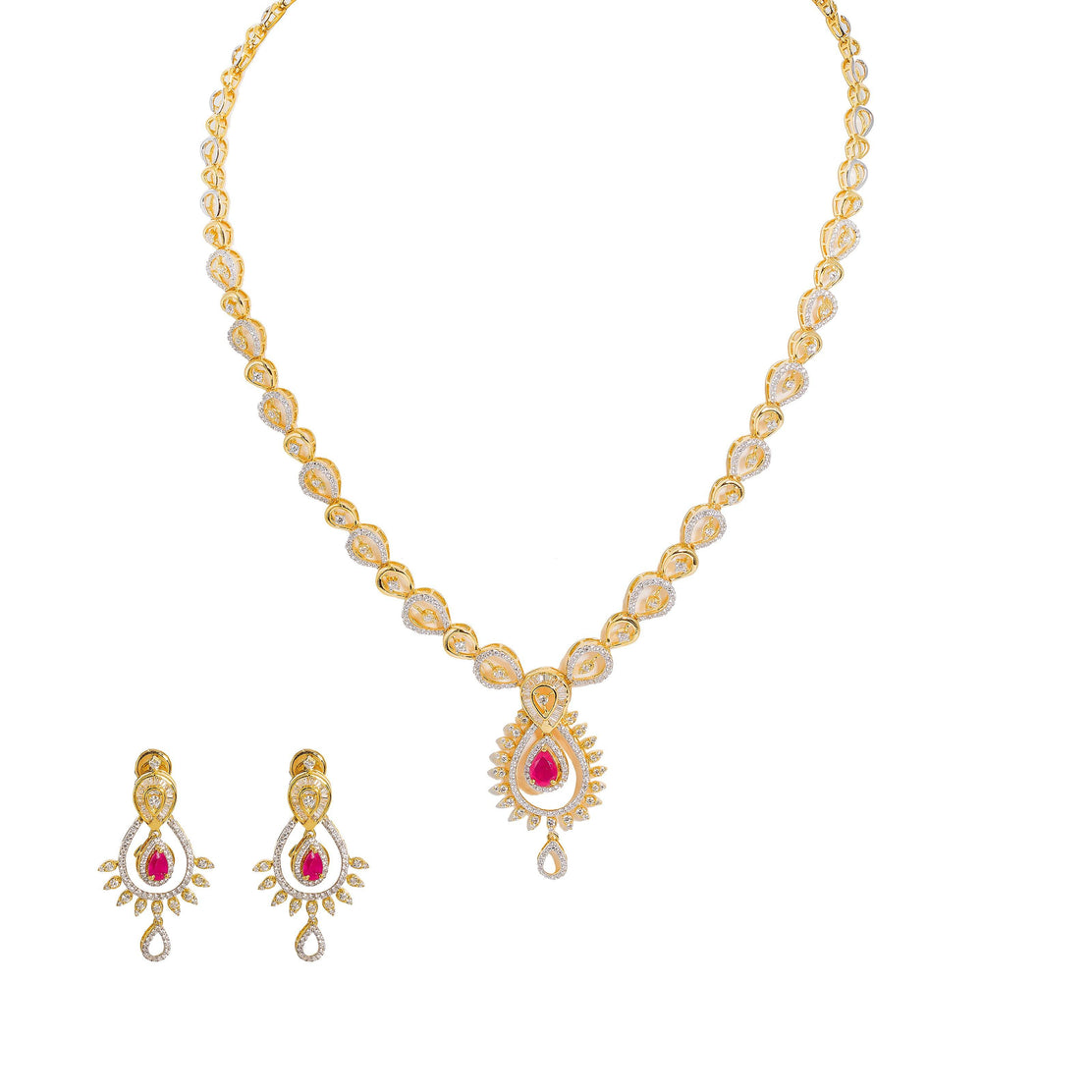 Uncut diamond necklace sets malabar gold top