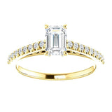Four Prong Solitaire Diamond Engagement Ring - Virani Jewelers | 