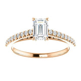 Four Prong Solitaire Diamond Engagement Ring - Virani Jewelers | 