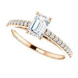 Four Prong Solitaire Diamond Engagement Ring - Virani Jewelers | 