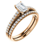 Four Prong Solitaire Diamond Engagement Ring - Virani Jewelers | 