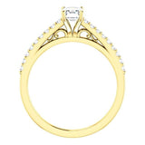 Four Prong Solitaire Diamond Engagement Ring - Virani Jewelers | 