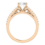Four Prong Solitaire Diamond Engagement Ring - Virani Jewelers | 