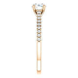 Four Prong Solitaire Diamond Engagement Ring - Virani Jewelers | 