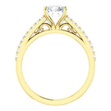 Four Prong Solitaire Diamond Engagement Ring - Virani Jewelers | 