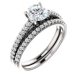 Four Prong Solitaire Diamond Engagement Ring - Virani Jewelers | 