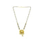 22K Yellow Gold Mangalsutra Chain W/ Meenakari Pendant Design & Semi Double Strand - Virani Jewelers