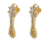 18K Gold Diamond Necklace and Earrings Set - Virani Jewelers | Beautiful Diamond Set