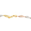 22K Multi Tone Gold Chain W/ Beaded Filigree & Singapore Style Chain - Virani Jewelers