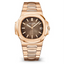 Patek Philippe Nautilus Watch for Men W/ 18K Rose Gold - Virani Jewelers