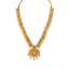 22K Yellow Gold Diamond Necklace & Earrings Set W/ 17.6ct Uncut Diamonds, Rubies, Pearls, Laxmi Kasu & Open Pendant - Virani Jewelers