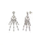 18K White Gold Diamond Necklace Set W/9.45ct VVS Diamonds & Avant Garde Design - Virani Jewelers