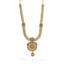 22K Gold Antique Necklace and Earrings Set - Virani Jewelers