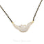 1.12 CT Diamond Pendant Mangalsutra Set in 18K Yellow Gold W/ Sultry Sled Design - Virani Jewelers
