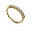 0.36CT Diamond RIng Set in 14k Yellow Gold W/ Semi Diamond Trim - Virani Jewelers