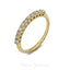 0.36CT Diamond RIng Set in 14k Yellow Gold W/ Semi Diamond Trim - Virani Jewelers