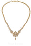 18K Multi Tone Diamond Necklace and Earrings Set - Virani Jewelers