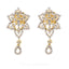18K Multi Tone Diamond Necklace and Earrings Set - Virani Jewelers