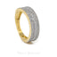 0.53CT Diamond Encrusted Ring Set in 14K Yellow Gold - Virani Jewelers