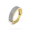 0.53CT Diamond Encrusted Ring Set in 14K Yellow Gold - Virani Jewelers