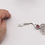 2.29CT Diamond Necklace and Earrings in 18K White Gold W/ Changeable Gem Pendant - Virani Jewelers